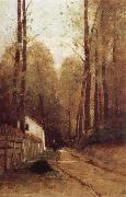 Pataky, Laszlo Parth in the Woods of Fontainebleau oil painting artist